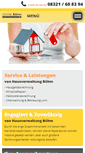 Mobile Screenshot of hausverwaltung-boehm.com